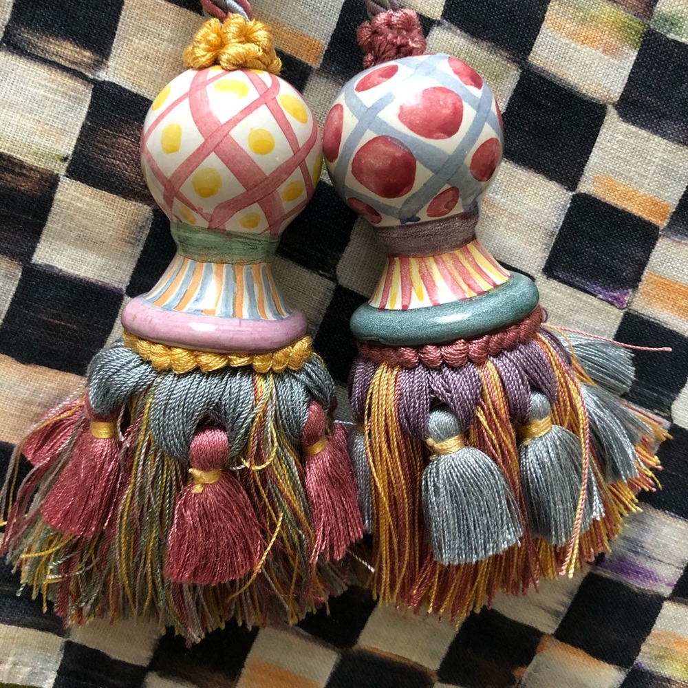 Mackenzie Childs tassels
